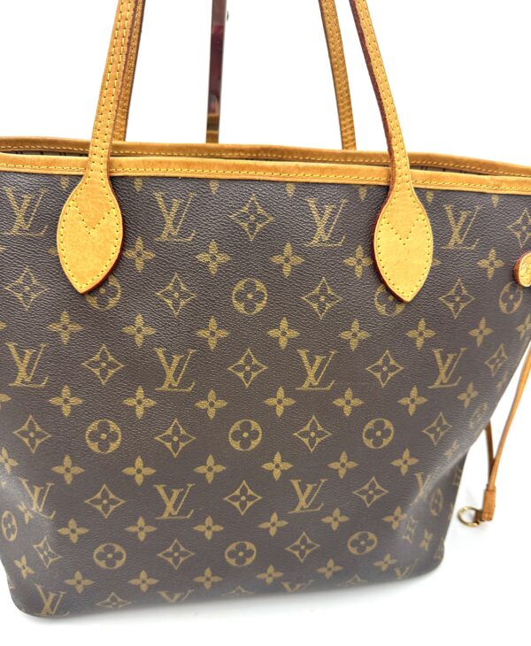 Authentic Louis Vuitton Neverfull MM with beige interior, Monogram - Image 4