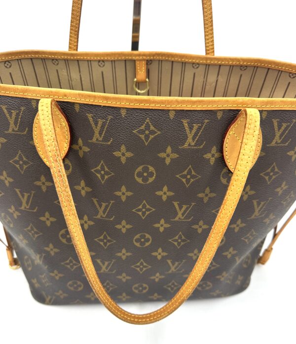 Authentic Louis Vuitton Neverfull MM with beige interior, Monogram - Image 7