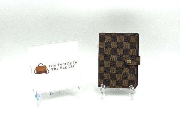 Authentic Louis Vuitton Agenda PM in Damier Ebene