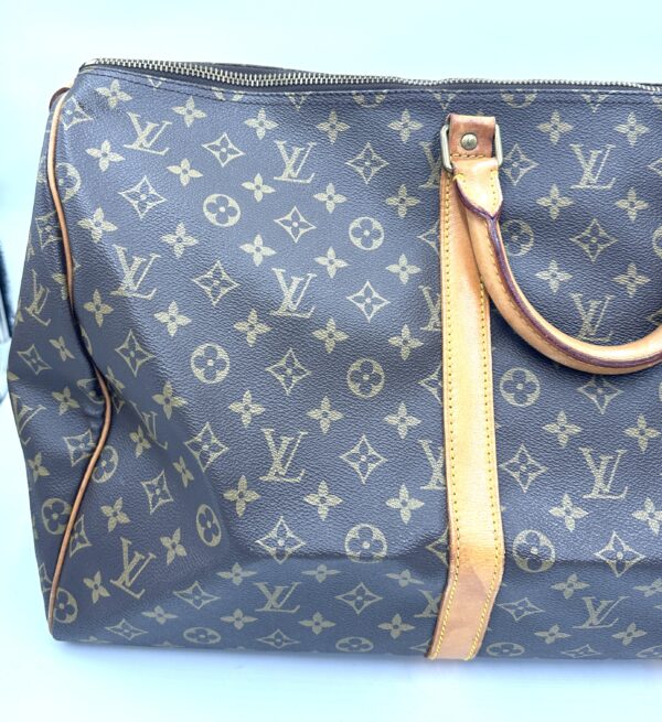 Authentic Louis Vuitton Vintage Keepall 55 Duffle - Image 5