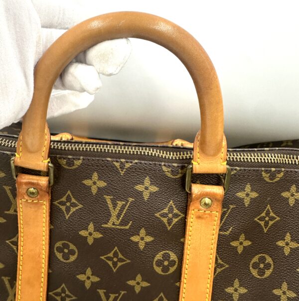 Authentic Louis Vuitton Vintage Keepall 55 Duffle - Image 11