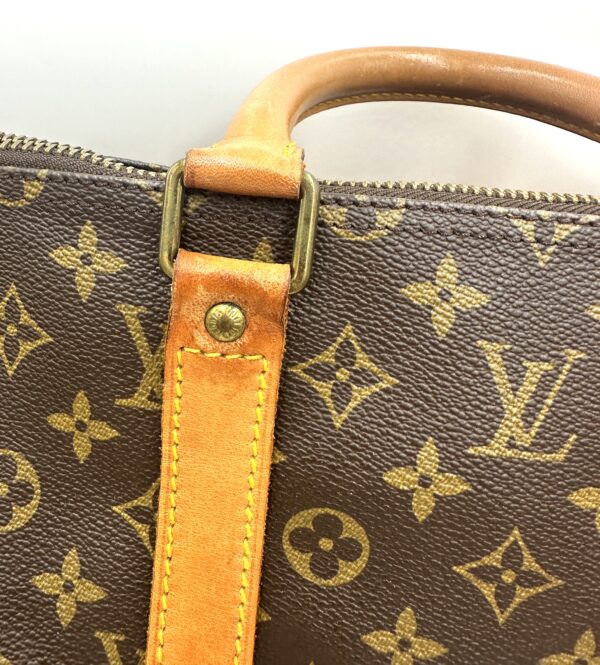 Authentic Louis Vuitton Vintage Keepall 55 Duffle - Image 13