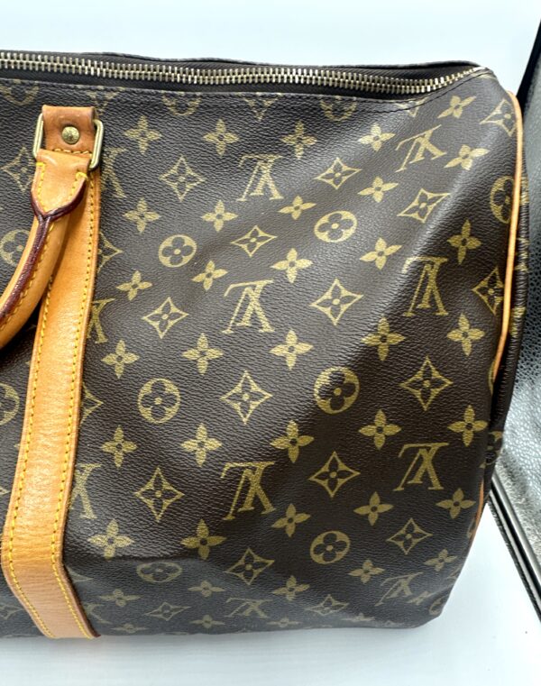 Authentic Louis Vuitton Vintage Keepall 55 Duffle - Image 18