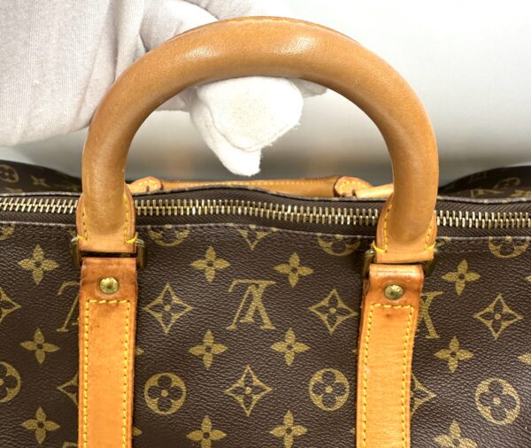 Authentic Louis Vuitton Vintage Keepall 55 Duffle - Image 23