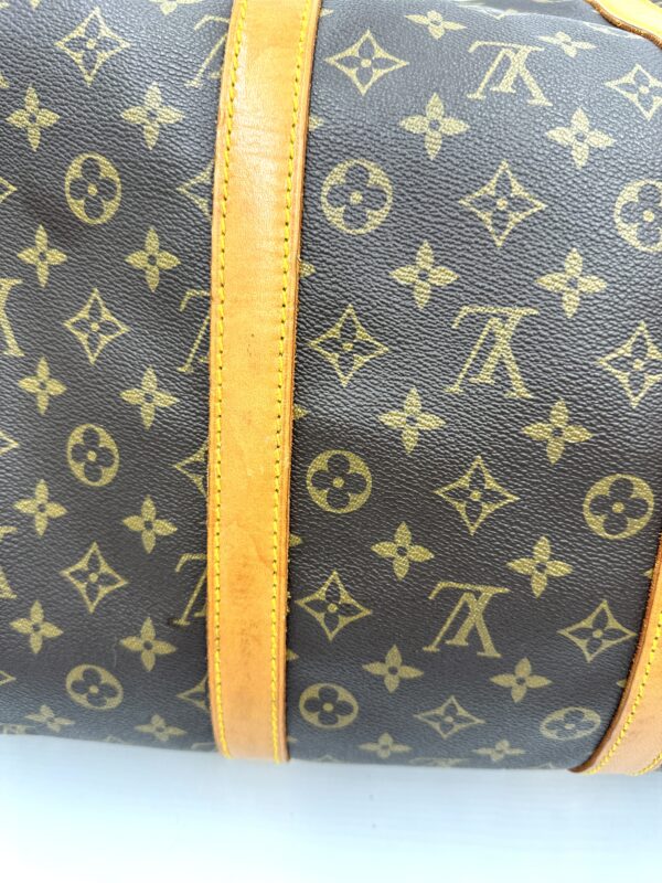 Authentic Louis Vuitton Vintage Keepall 55 Duffle - Image 40