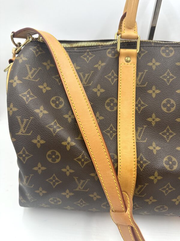 Authentic Louis Vuitton Keepall 45 Bandouliere with LV strap and LV dustbag included - Image 11