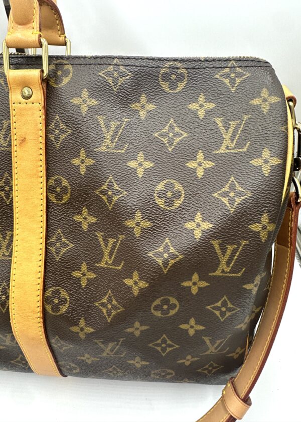 Authentic Louis Vuitton Keepall 45 Bandouliere with LV strap and LV dustbag included - Image 14