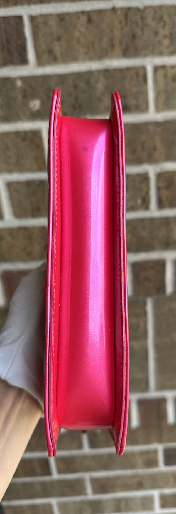 Authentic Louis Vuitton Lexington Pochette, Pink, with LV short strap, LV dustbag and generic crossbody chain - Image 32