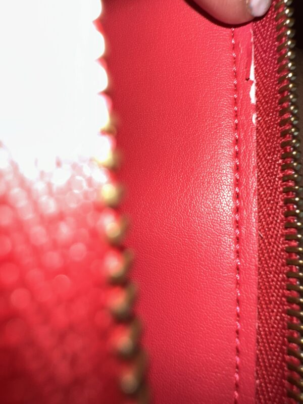 Authentic Louis Vuitton Lexington Pochette, Pink, with LV short strap, LV dustbag and generic crossbody chain - Image 25