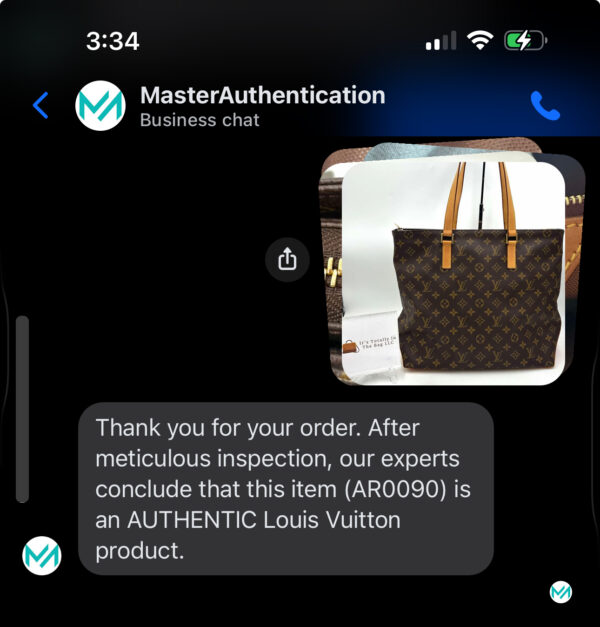 Authentic Louis Vuitton Cabas Mezzo - Image 58