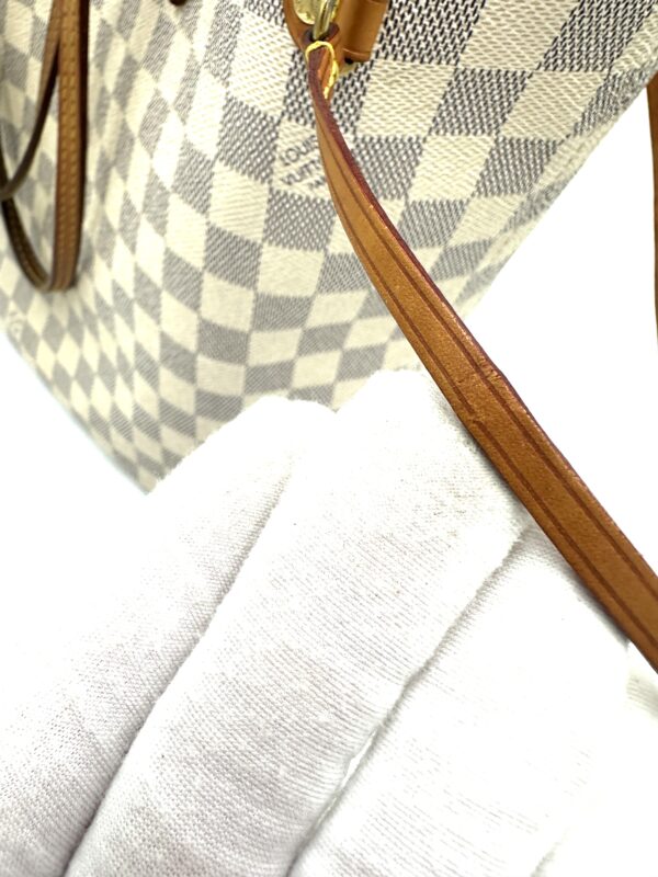 Authentic Newer Model Louis Vuitton Neverfull MM, Azur with NWT organizer included - Image 23