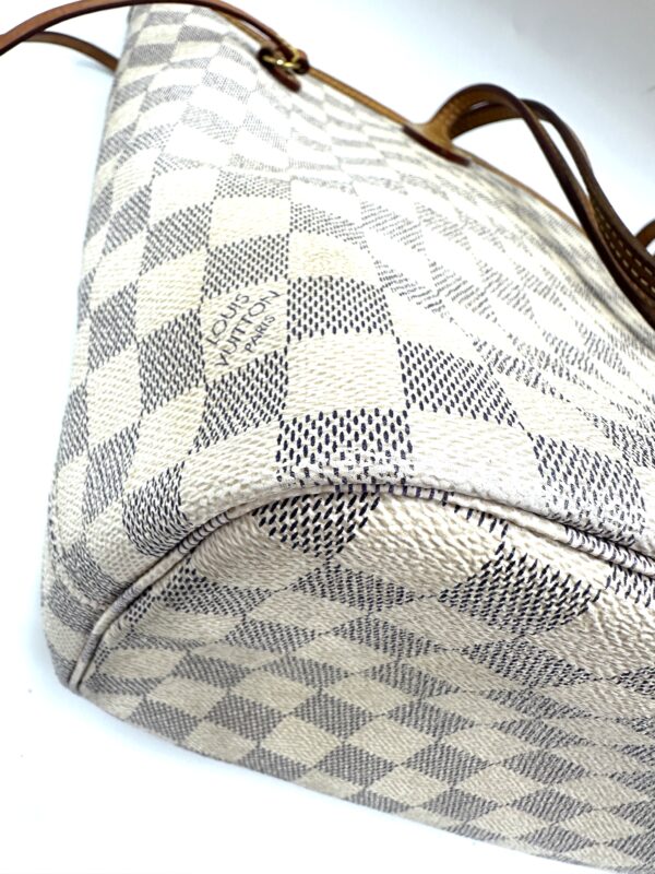 Authentic Newer Model Louis Vuitton Neverfull MM, Azur with NWT organizer included - Image 30
