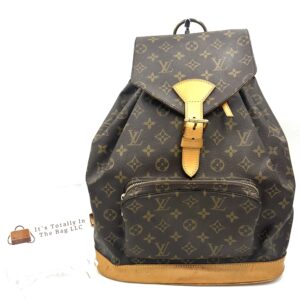Authentic Louis Vuitton Montsouris GM backpack