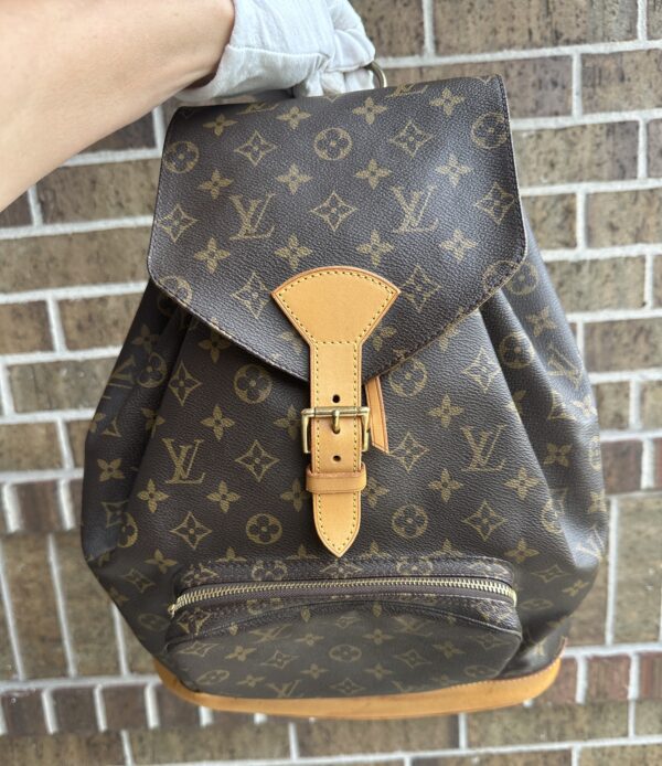 Authentic Louis Vuitton Montsouris GM backpack - Image 4
