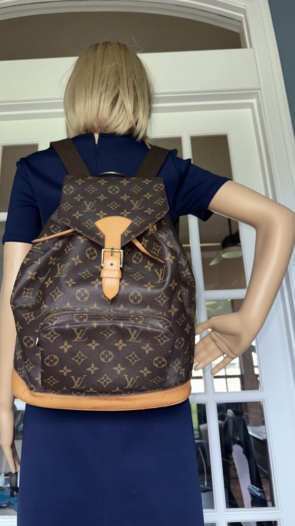 Authentic Louis Vuitton Montsouris GM backpack - Image 43