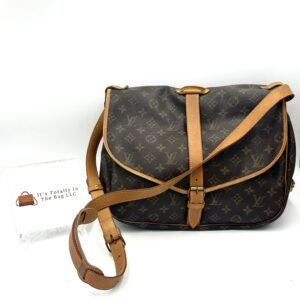 Authentic Louis Vuitton Saumur 35