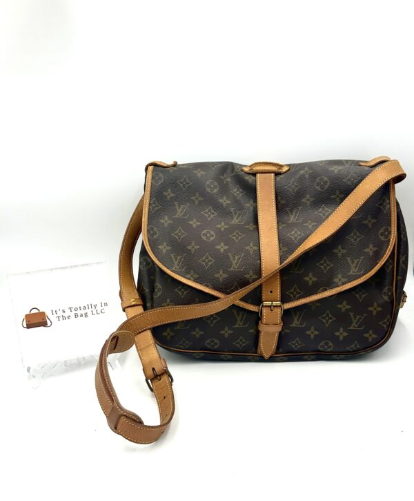 Authentic Louis Vuitton Saumur 35