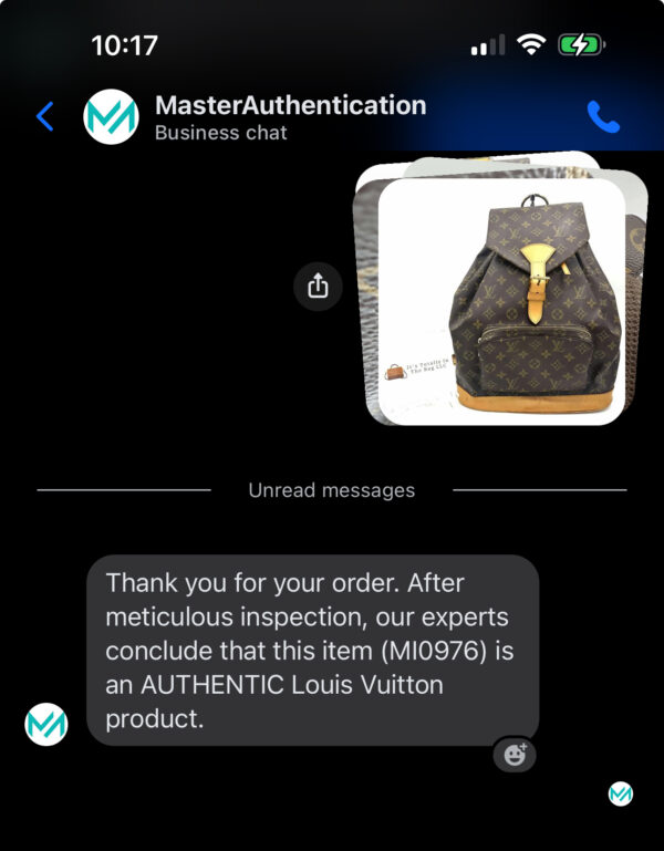 Authentic Louis Vuitton Montsouris GM backpack - Image 44