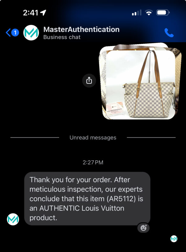 Authentic Louis Vuitton Totally MM, Azur - Image 57
