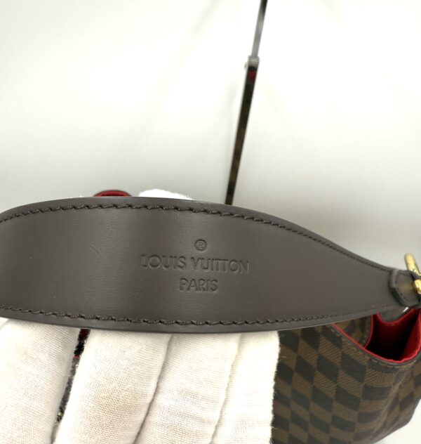 Authentic Excellent Louis Vuitton Graceful MM, Damier Ebene, with LV tag, LV box, and LV dustbag included - Image 10