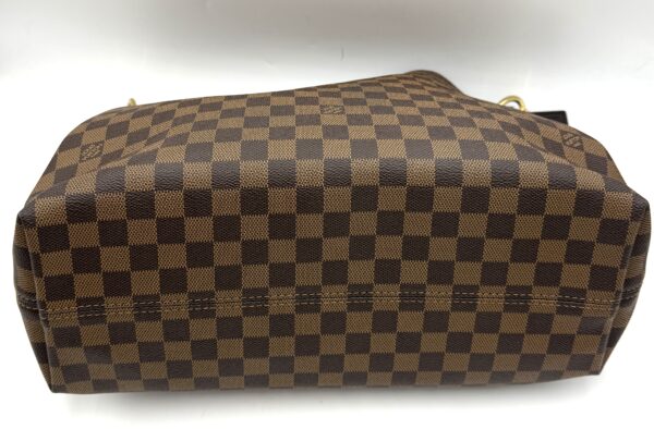 Authentic Excellent Louis Vuitton Graceful MM, Damier Ebene, with LV tag, LV box, and LV dustbag included - Image 20
