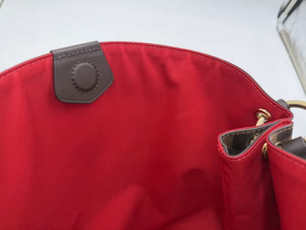 Authentic Excellent Louis Vuitton Graceful MM, Damier Ebene, with LV tag, LV box, and LV dustbag included - Image 42