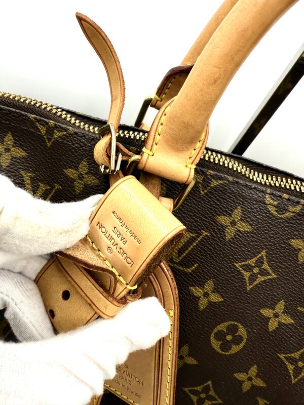 Authentic Louis Vuitton Keepall Bandouliere 50 with LV dustbag, LV tag, LV strap, and LV lock (attached with no key-on zipper pull like a charm) - Image 8