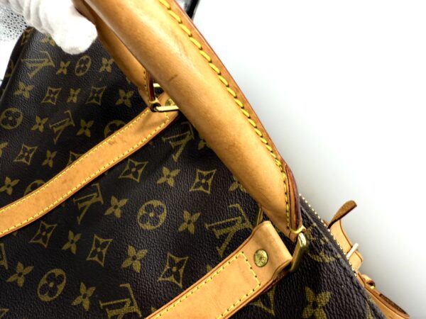 Authentic Louis Vuitton Keepall Bandouliere 50 with LV dustbag, LV tag, LV strap, and LV lock (attached with no key-on zipper pull like a charm) - Image 28