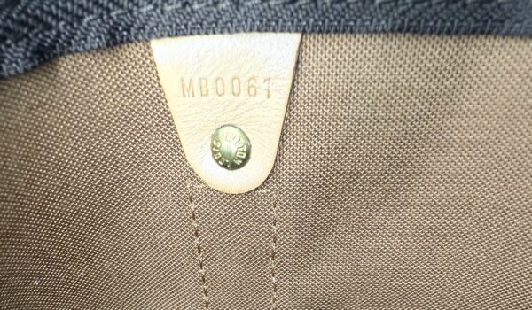 Authentic Louis Vuitton Keepall Bandouliere 50 with LV dustbag, LV tag, LV strap, and LV lock (attached with no key-on zipper pull like a charm) - Image 31