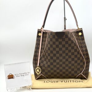 Authentic Louis Vuitton Caissa Hobo, Rose Ballerine, with LV key ring and LV dustbag included