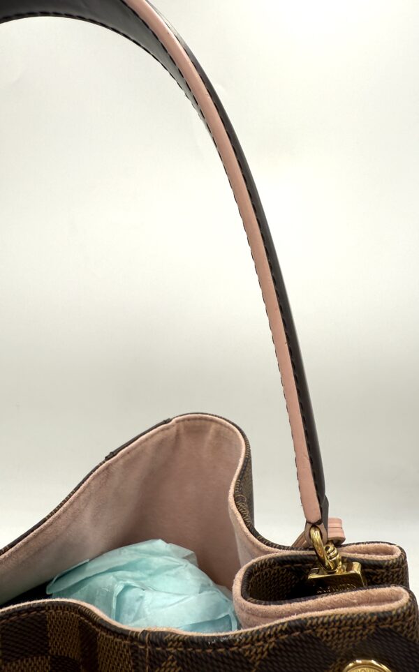 Authentic Louis Vuitton Caissa Hobo, Rose Ballerine, with LV key ring and LV dustbag included - Image 30