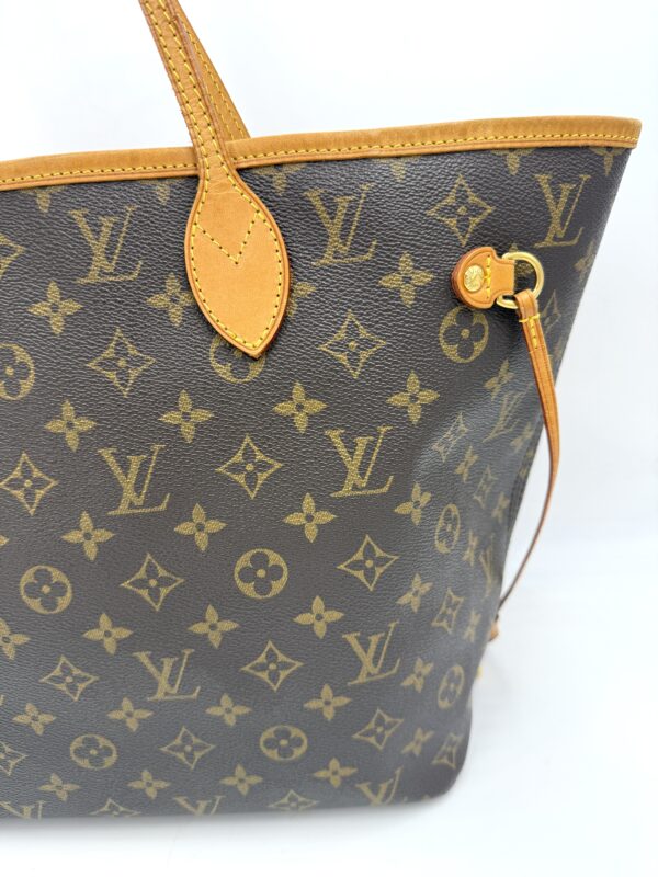 Authentic Louis Vuitton Neverfull MM, monogram with LV dustbag included - Image 24