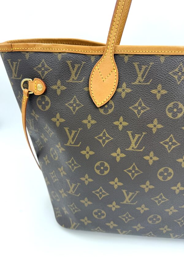 Authentic Louis Vuitton Neverfull MM, monogram with LV dustbag included - Image 26