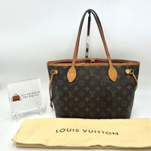 Authentic Louis Vuitton Neverfull PM, Pivoine with LV dustbag included