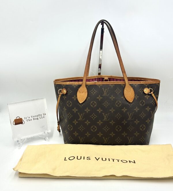 Authentic Louis Vuitton Neverfull PM, Pivoine with LV dustbag included
