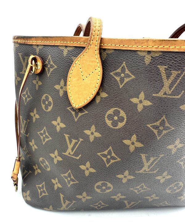 Authentic Louis Vuitton Neverfull PM, Pivoine with LV dustbag included - Image 10
