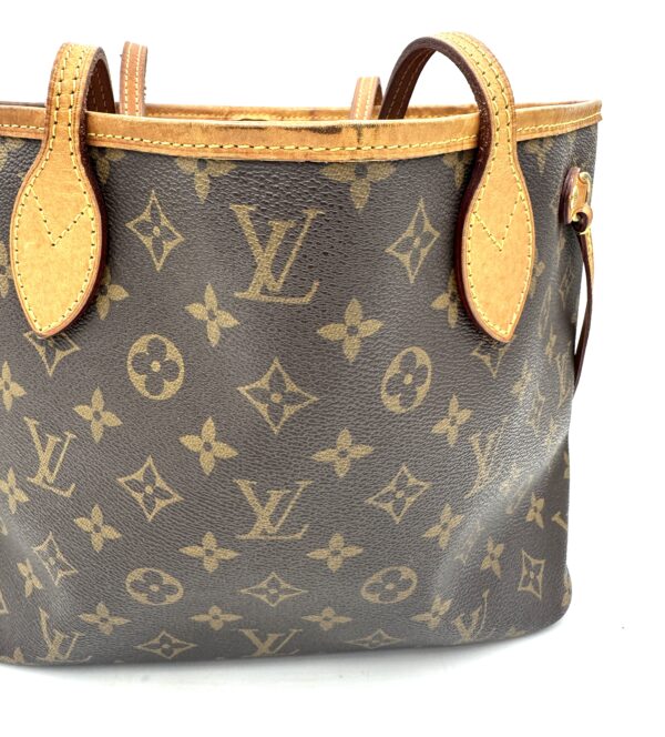 Authentic Louis Vuitton Neverfull PM, Pivoine with LV dustbag included - Image 11