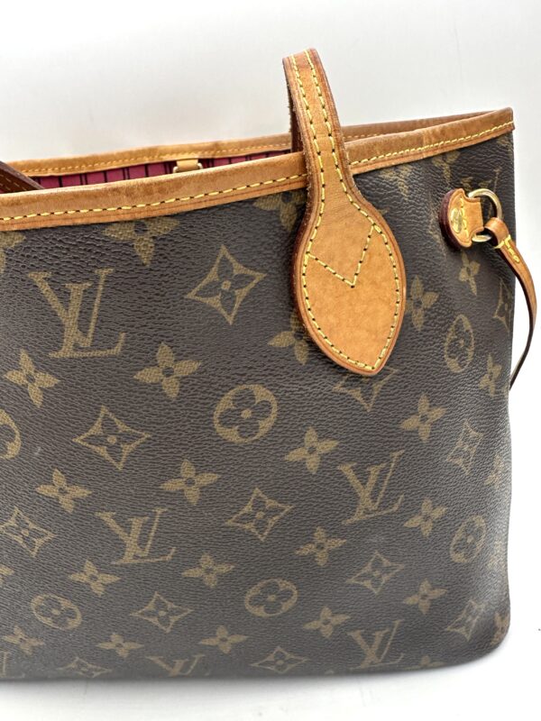 Authentic Louis Vuitton Neverfull PM, Pivoine with LV dustbag included - Image 21