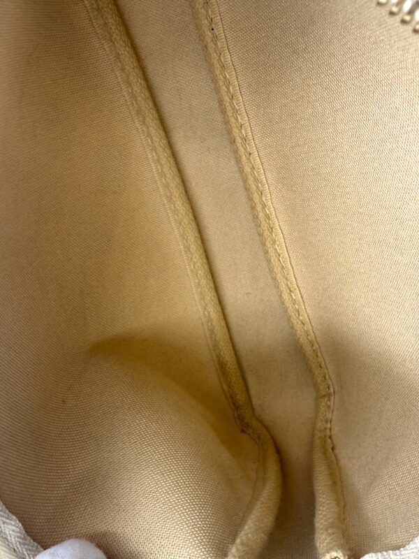 Authentic Louis Vuitton Azur Pochette Accessoires with LV strap (optional) and LV dustbag included - Image 46