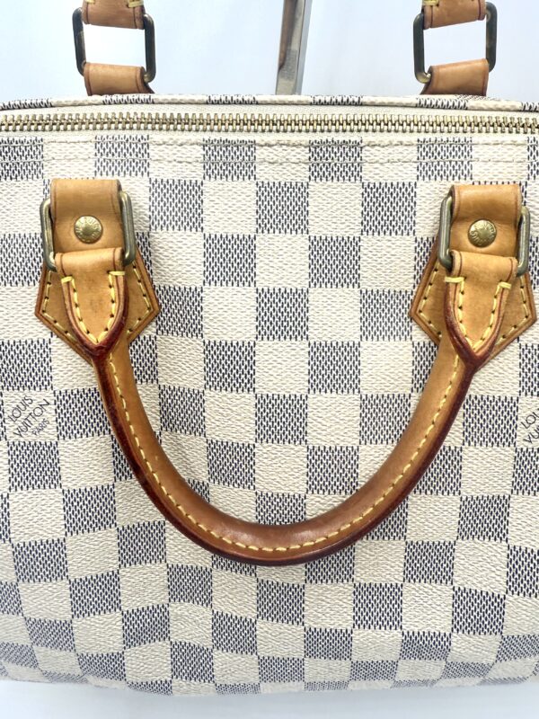 Authentic Louis Vuitton Speedy 30, Azur, with LV dustbag and LV lock and key included - Image 21