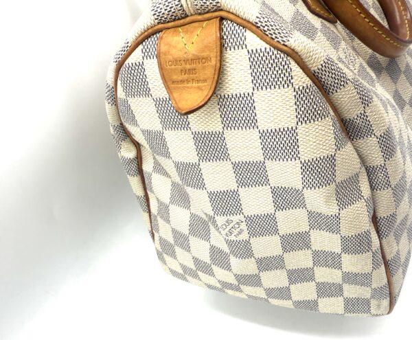 Authentic Louis Vuitton Speedy 30, Azur, with LV dustbag and LV lock and key included - Image 22