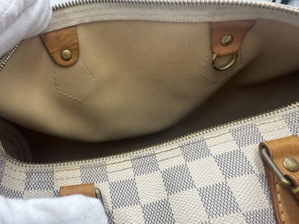 Authentic Louis Vuitton Speedy 30, Azur, with LV dustbag and LV lock and key included - Image 42