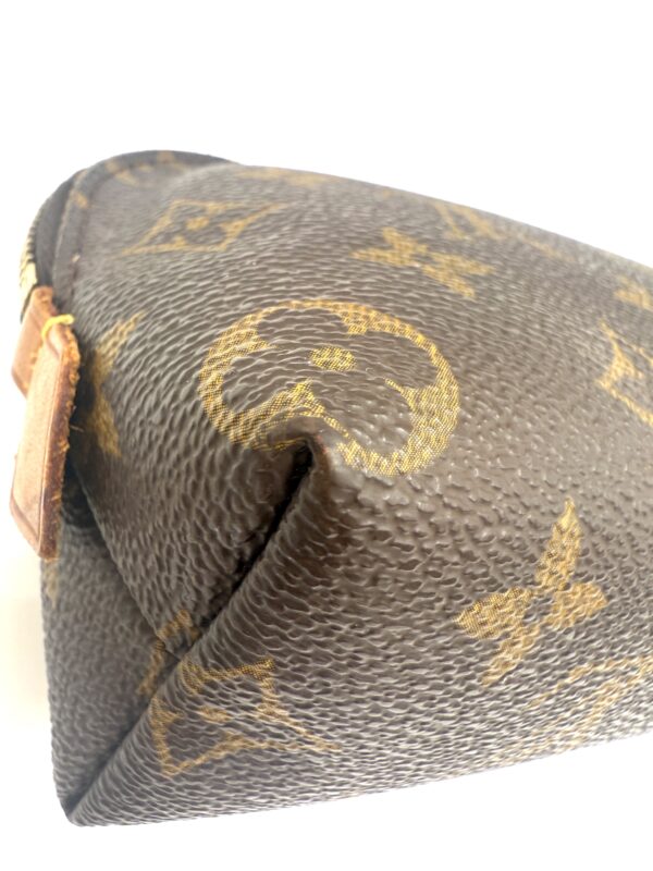 Authentic Louis Vuitton Cosmetic Pouch PM in monogram - Image 12