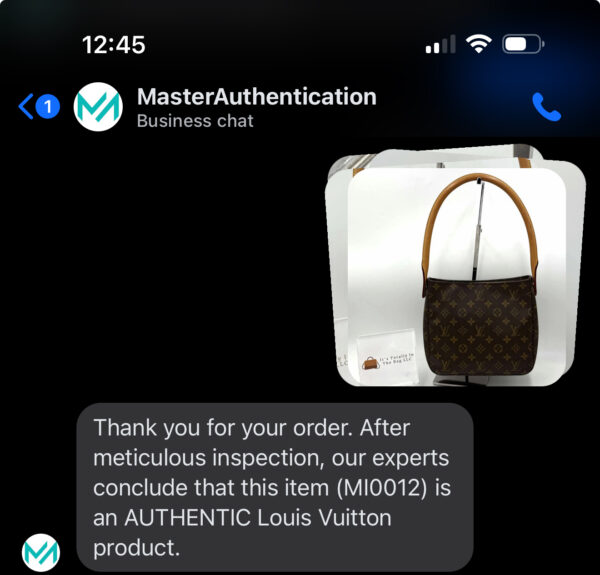 Authentic Louis Vuitton Looping MM - Image 30