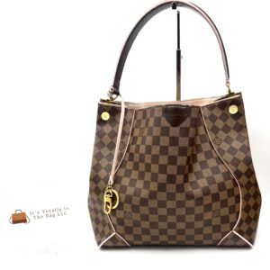 Authentic Louis Vuitton Caissa Hobo, Rose Ballerine, with LV keyring charm included