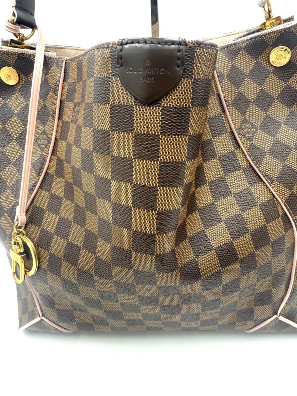 Authentic Louis Vuitton Caissa Hobo, Rose Ballerine, with LV keyring charm included - Image 6