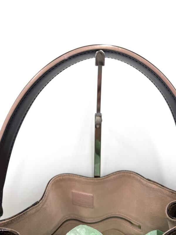 Authentic Louis Vuitton Caissa Hobo, Rose Ballerine, with LV keyring charm included - Image 12