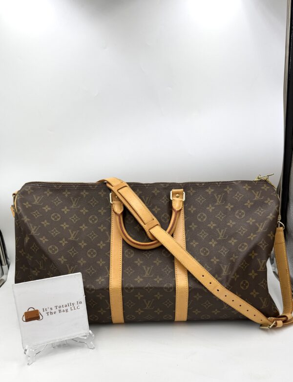 Authentic Louis Vuitton Keepall Bandouliere 55