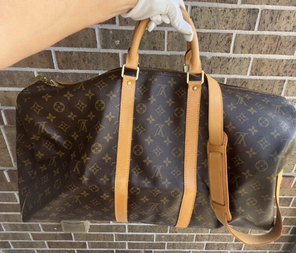 Authentic Louis Vuitton Keepall Bandouliere 55 - Image 38