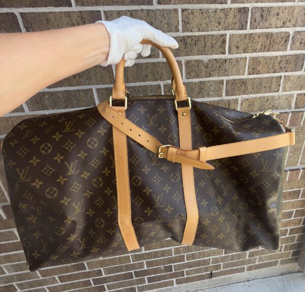 Authentic Louis Vuitton Keepall Bandouliere 55 - Image 40